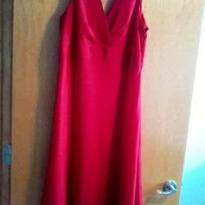 Lady In Red - Great Holiday Dress